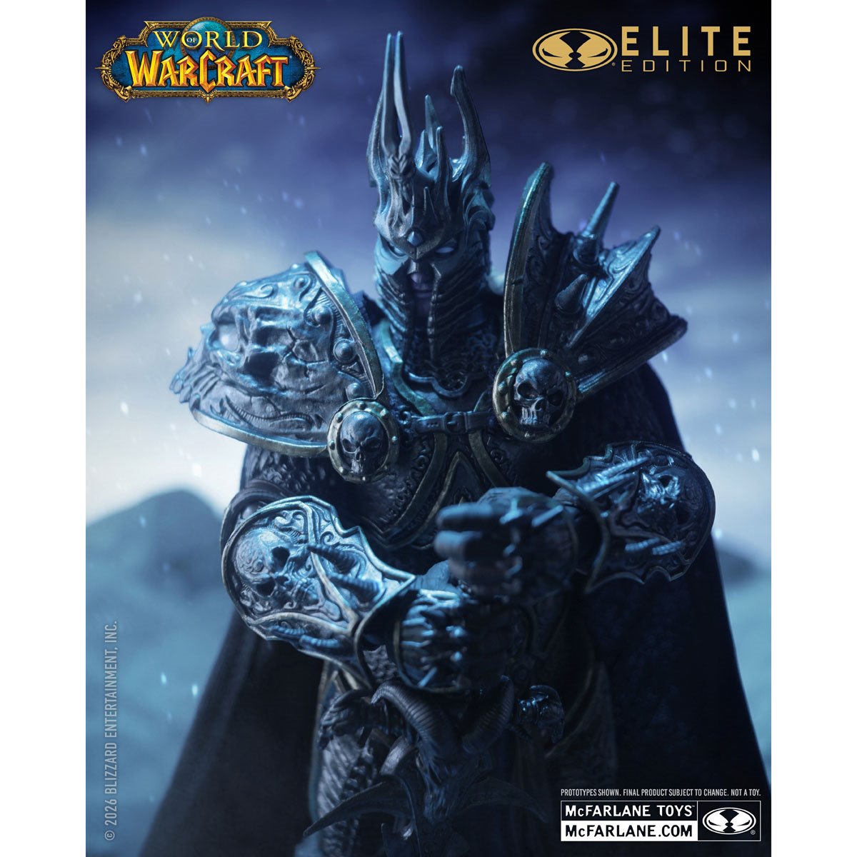 McFarlane Elite Edition - #9 World of Warcraft The Lich King - 7" Deluxe Action Figure