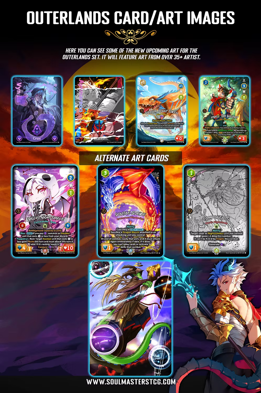 Soul Masters - Outerlands Booster Box 1st Edition (24 Packs)