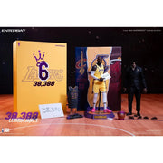 Real Masterpiece - LeBron James Scoring Record - 1:6 Action Figure - NBA Los Angeles Lakers  - Enterbay