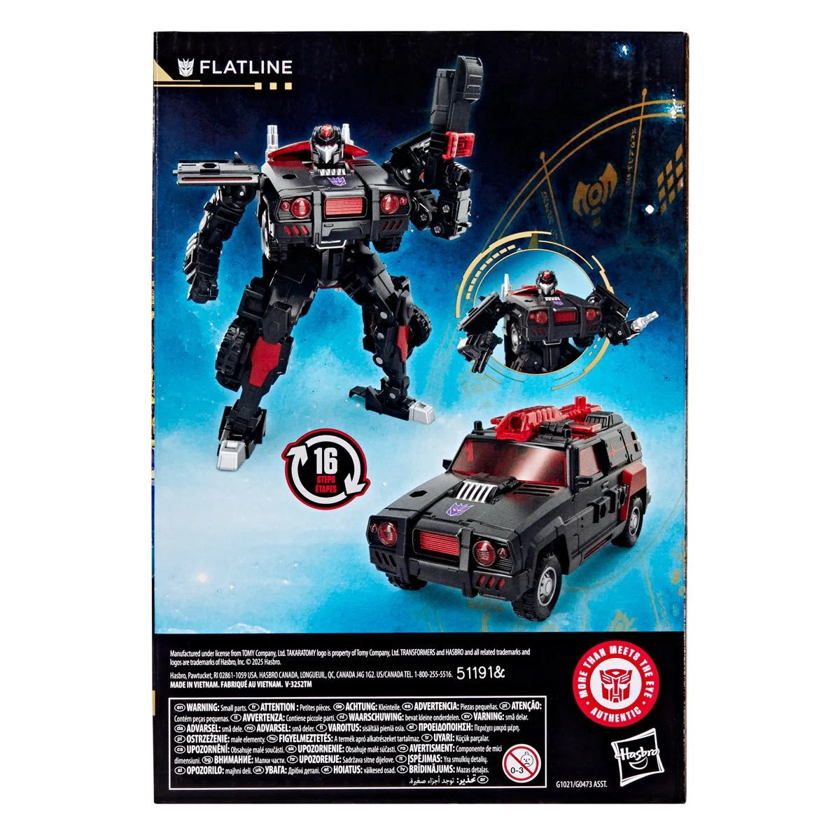 Transformers Generations Age of the Primes - Voyager Flatline Action Figure