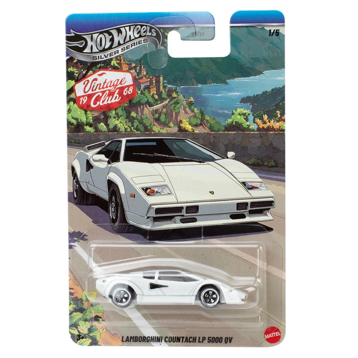 Hot Wheels Vintage Racing - National Icons 2025 Mix 3 Vehicle - Complete Set of 5