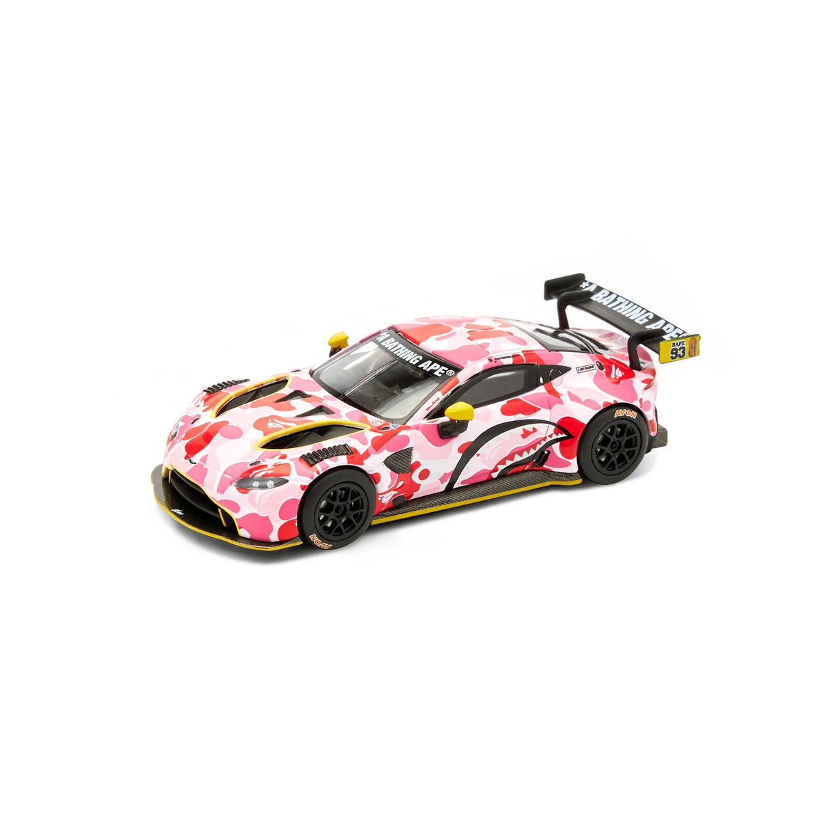 BAPE x POP RACE - Aston Martin GT3 Pink - 1:64 Scale