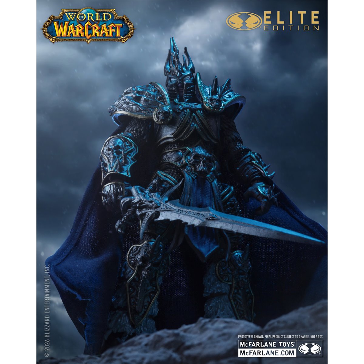 McFarlane Elite Edition - #9 World of Warcraft The Lich King - 7" Deluxe Action Figure
