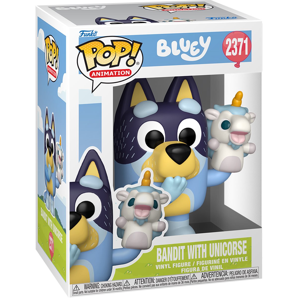 Funko Bluey - Bluey Bandit with Unicorse Vinyl Figure #2371 - Hobby Exclusive (PRE-ORDER SEPT 2026)