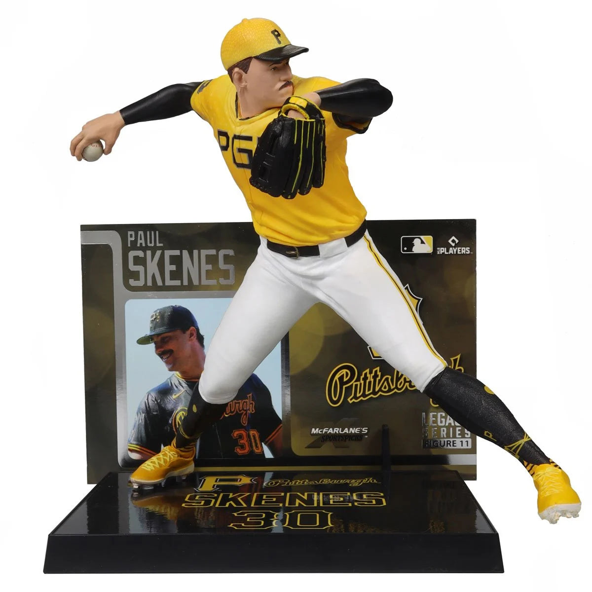 McFarlane - Paul Skenes -PLATINUM CHASE Edition -  MLB Sports Picks #1 Pittsburgh Pirates