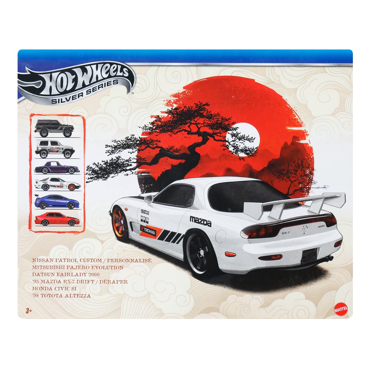 Hot Wheels Silver Series - Streets of Japan 2026 - 6 Pack Collector Set