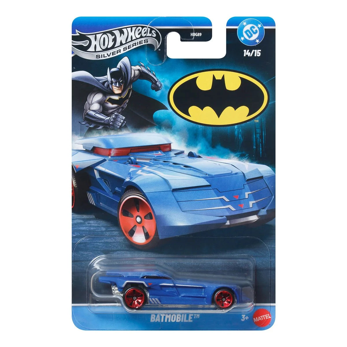 Hot Wheels Silver Series - Batman Themed 2026 Mix 3 - Complete set of 5 Cars (956U) (PRE-ORDER OCT 2026)