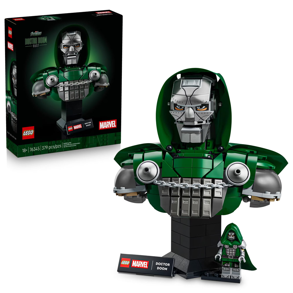 LEGO Marvel - Doctor Doom Avengers Doomsday Bust #76345