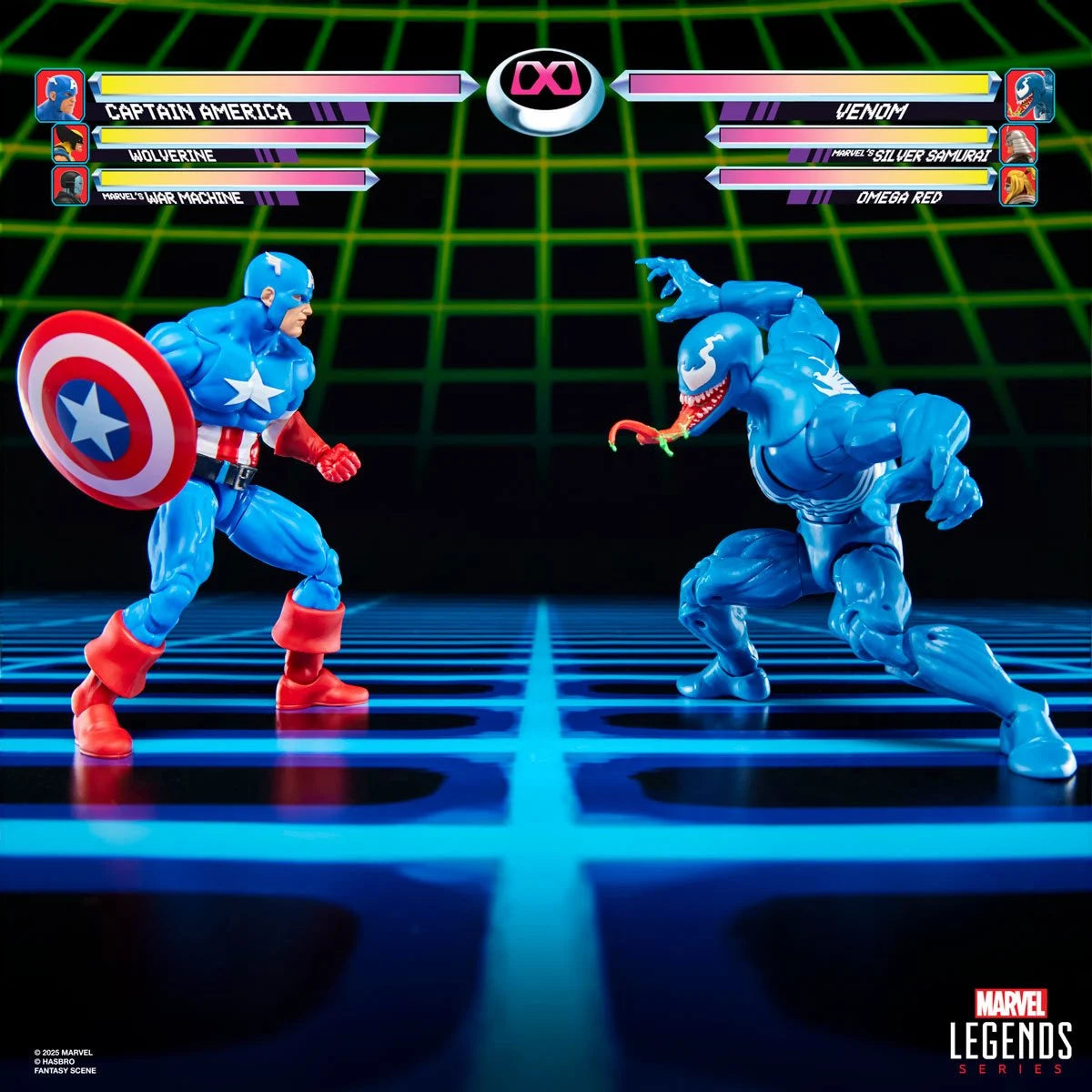 Marvel Legends - Gamerverse Captain America vs. Venom - 2 Pack 6-Inch Action Figures