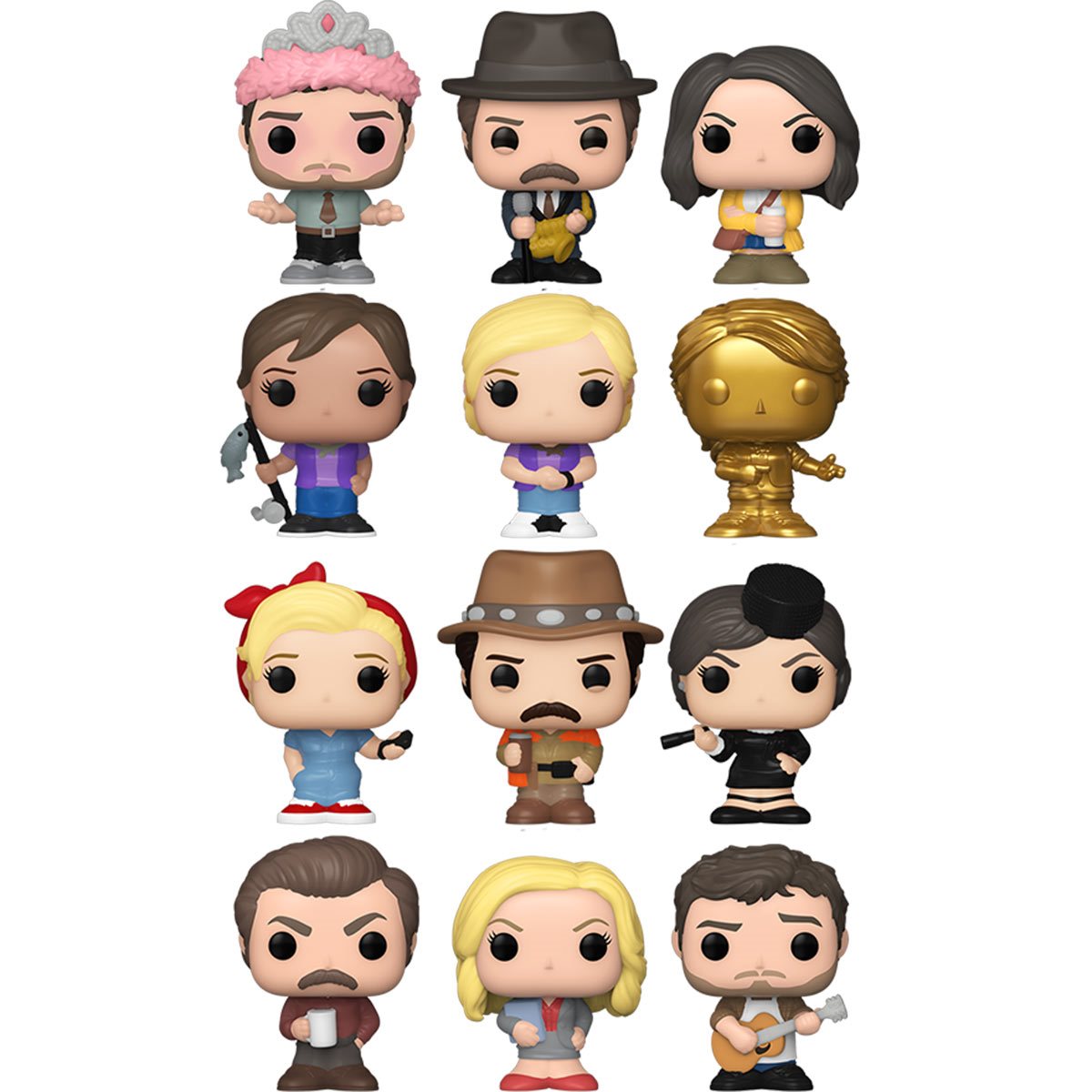 Funko Bitty Pop! - Parks and Recreation Singles (BLIND BOX)
