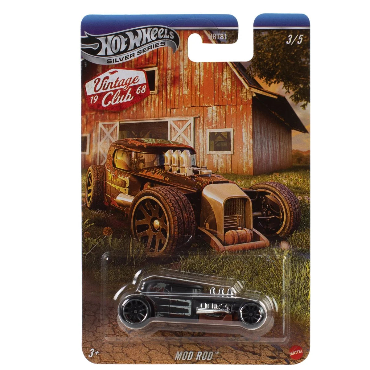 Hot Wheels Vintage Racing - 2026 Mix 1 Barn Finds/Patina Vehicle - Complete Set of 5 (PRE-ORDER JAN 2026)