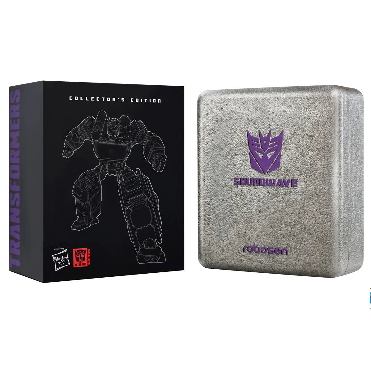 Robosen Robotics - Transformers Soundwave Flagship Auto-Converting Robot w/ Bluetooth Speaker