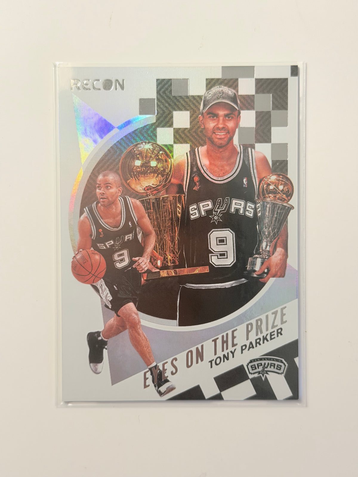 2020-21 Panini Recon - Tony Parker - Eyes on the Prize #18 - Raw Ungraded Card
