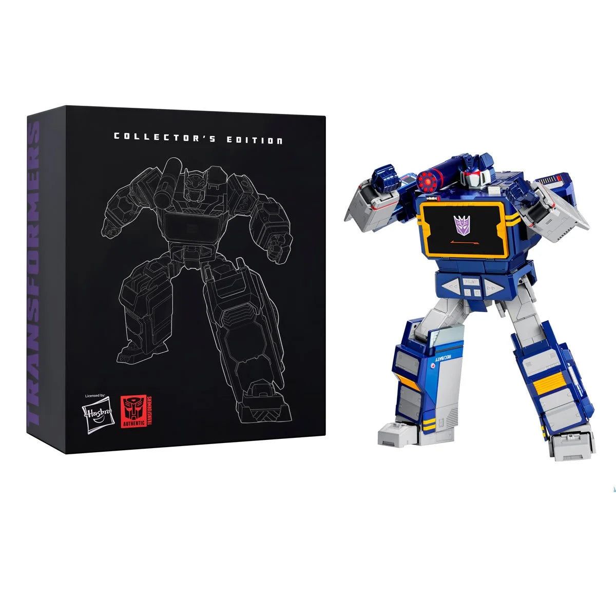 Robosen Robotics - Transformers Soundwave Flagship Auto-Converting Robot w/ Bluetooth Speaker
