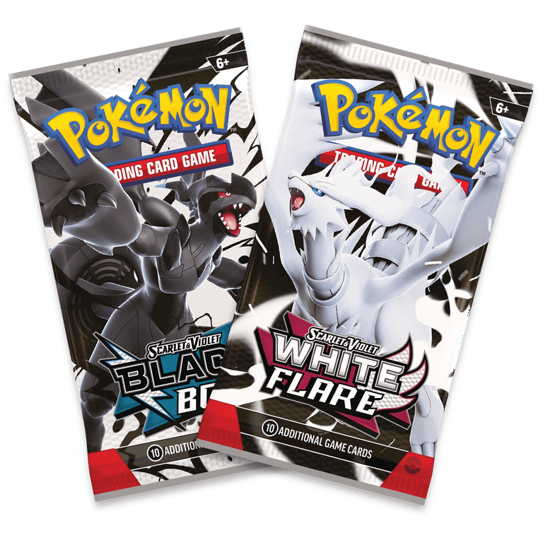 Pokemon - Unova Mini Tin Display Box - Black Bolt / White Flare - Complete Set of 8 - 16 Packs Total