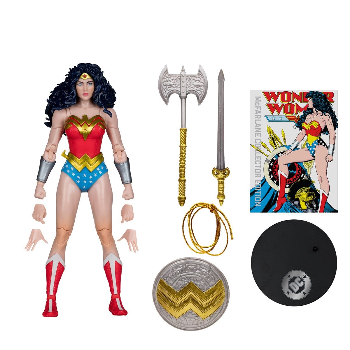 McFarlane DC Collector Edition - Wonder Woman 1980s #61 - 7-Inch Scale Action Figure