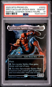 Magic The Gathering Promo Spectacular Spider-Man 0002 Marvel Legends PSA 10