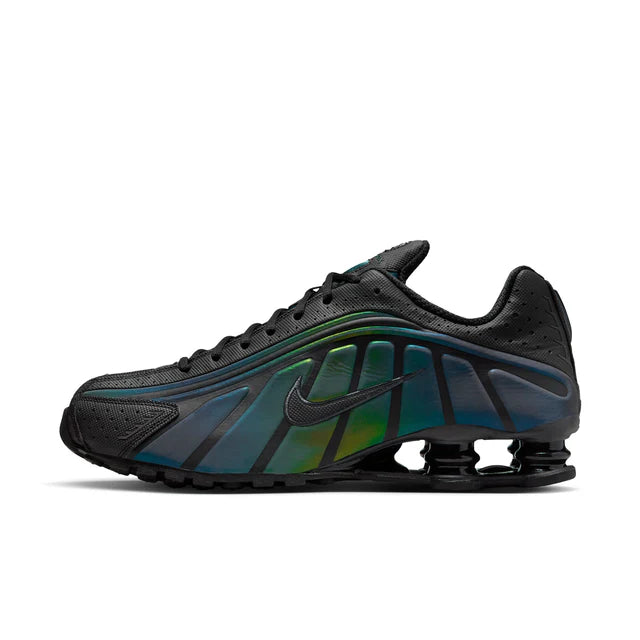 Nike Shox R4 Iridescent "Black'Seaweed" - Special Box - IM6596-001