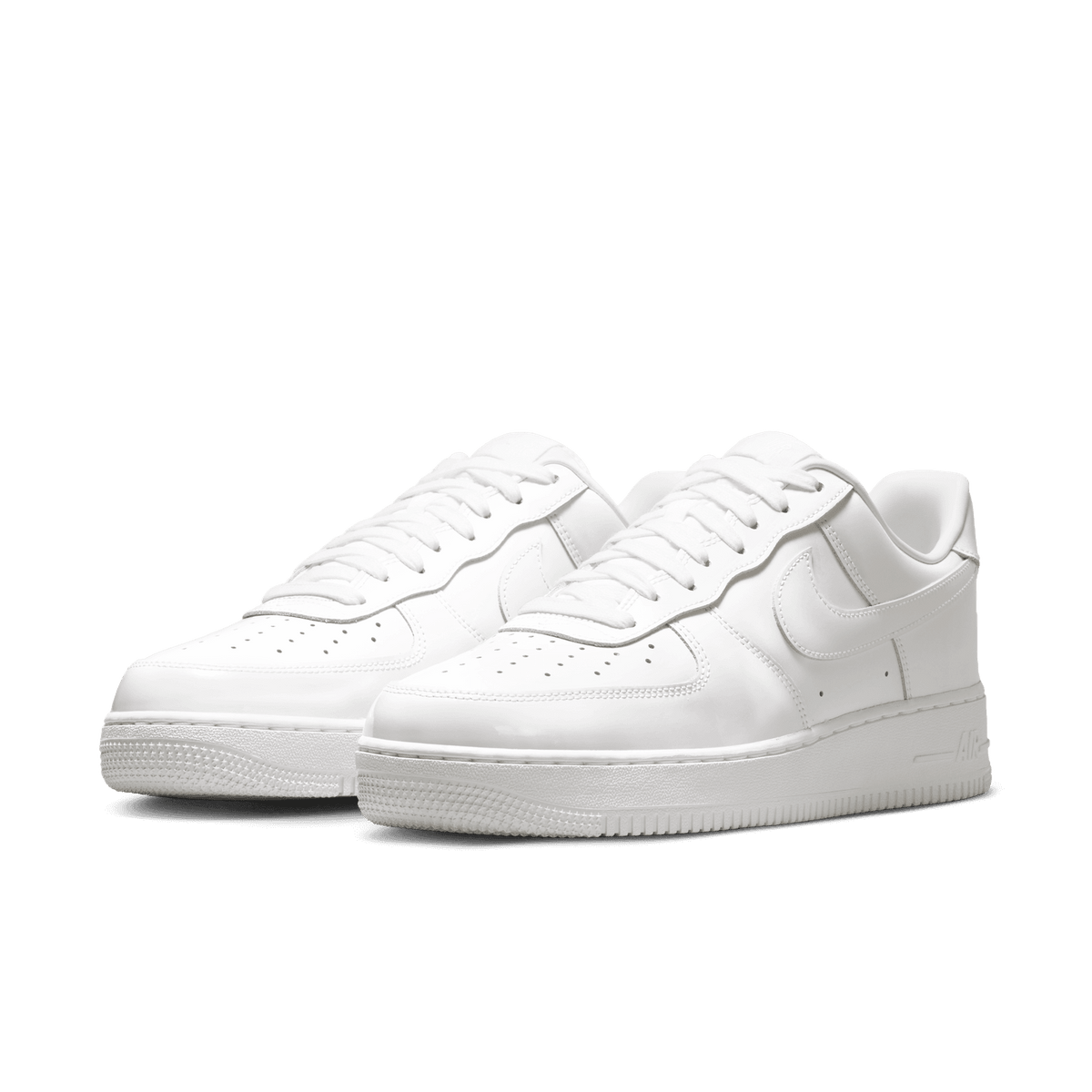 Nike Air Force 1 '07 Patent Leather 'White'- IV2857-100
