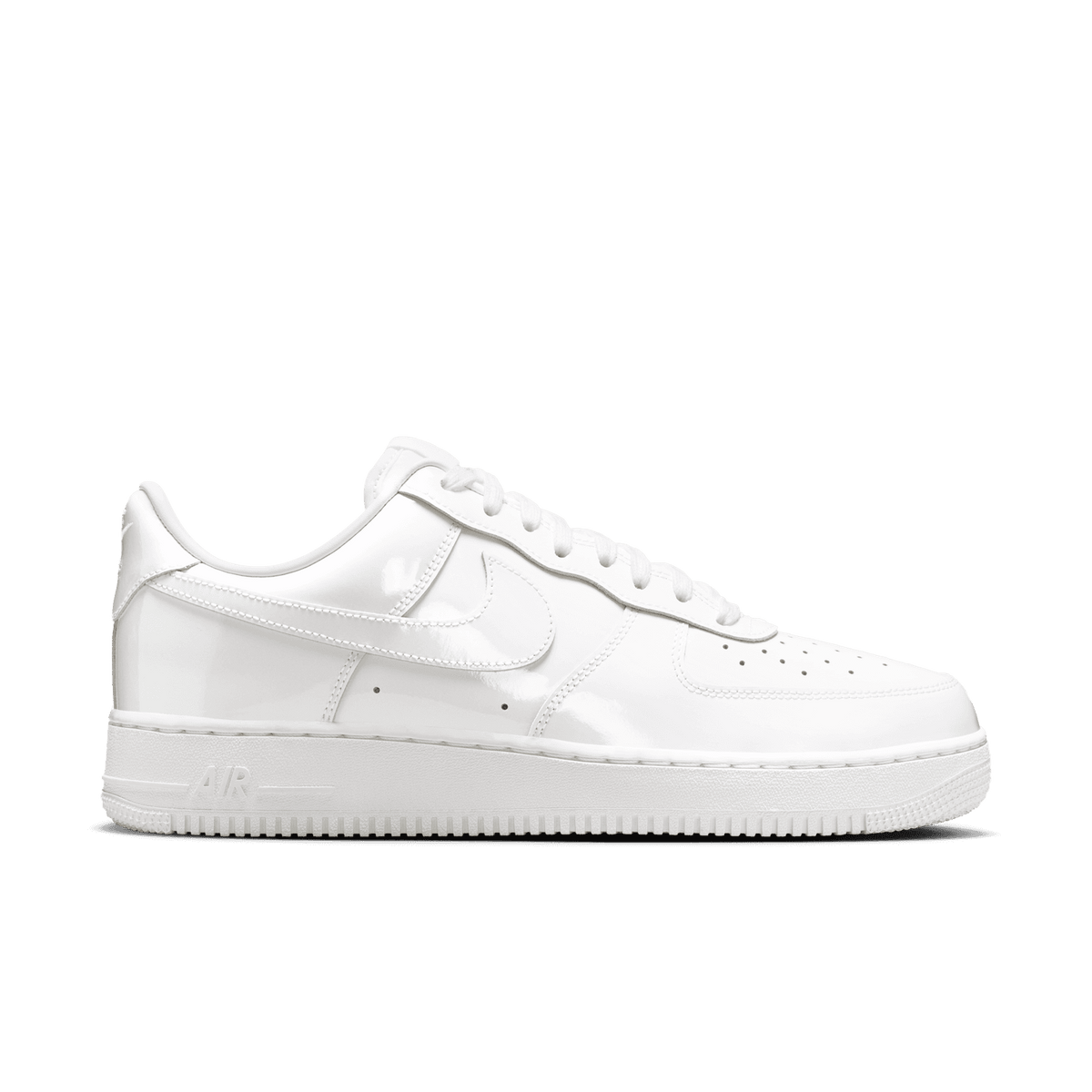 Nike Air Force 1 '07 Patent Leather 'White'- IV2857-100