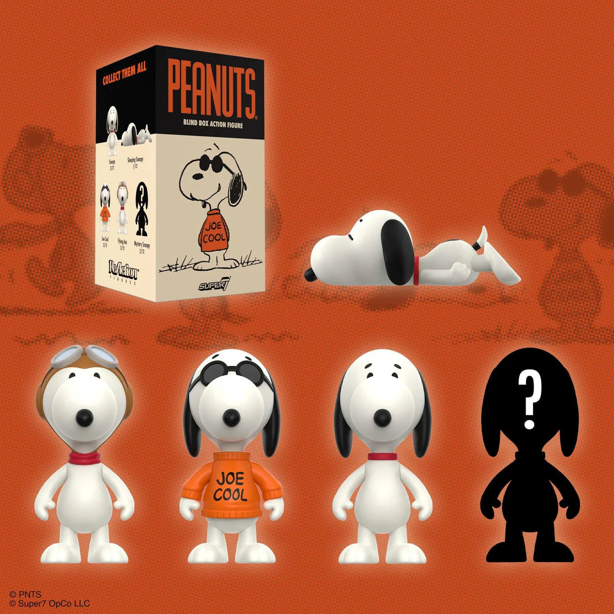 Super 7 - Peanuts BLIND BOX Wave 06 (So Many Snoopies!) - 3.75" Figures