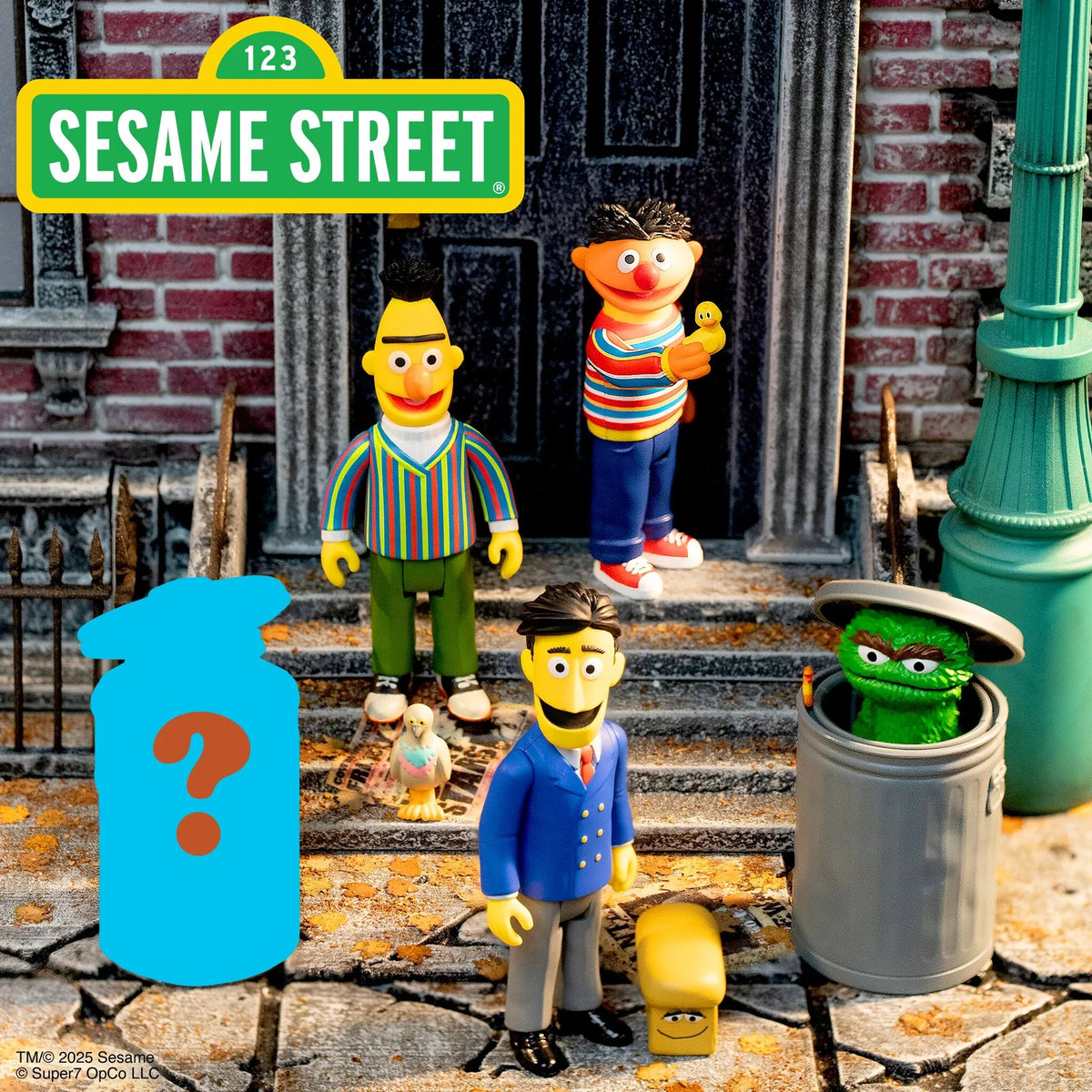 Super 7 - Sesame Street BLIND BOX Wave 3 - 3.75" Figures