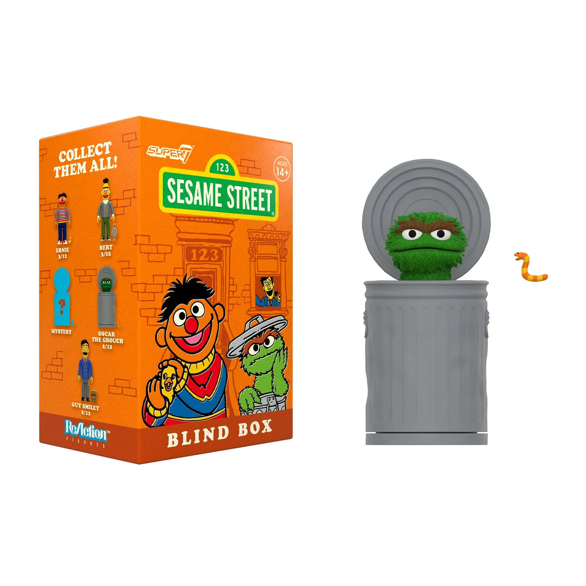 Super 7 - Sesame Street BLIND BOX Wave 3 - 3.75" Figures