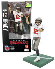 NFL Series 3 - Tom Brady 7-Inch Figure -  Tampa Bay Bucaneers (Slightly Damaged Box)