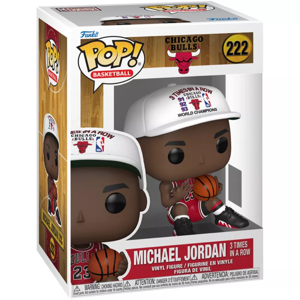 Funko NBA - Michael Jordan - Chicago Bulls 3 Times in a Row #222 (PRE-ORDER NOVEMBER 2026)