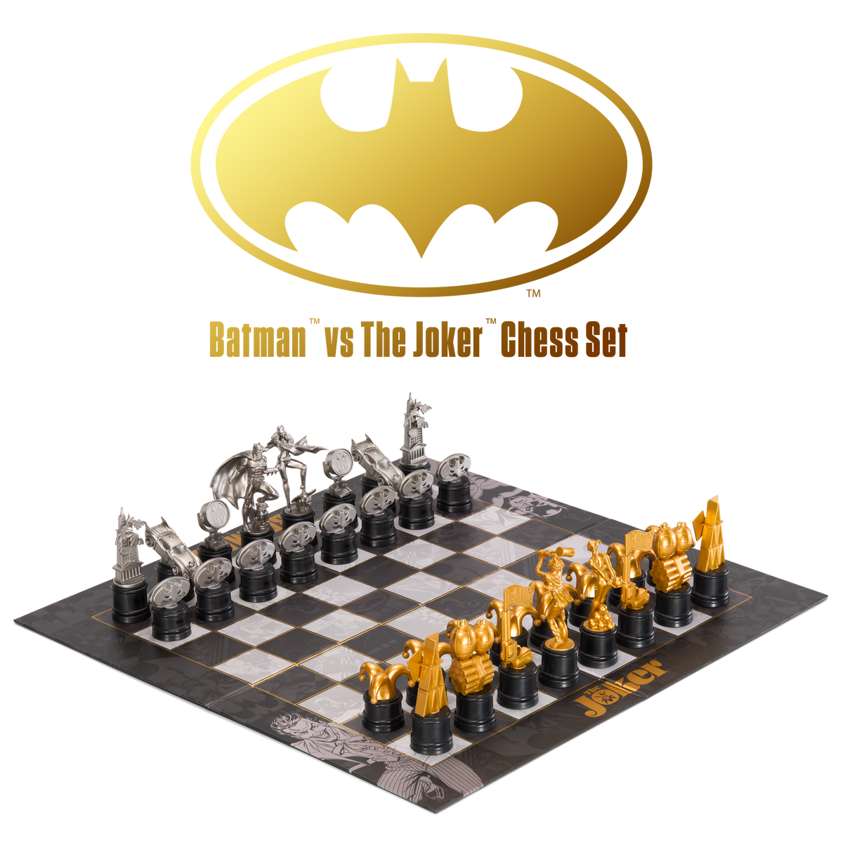 Noble Collection - Batman vs. The Joker  DC Comics Chess Set (PRE-ORDER JULY 2026)
