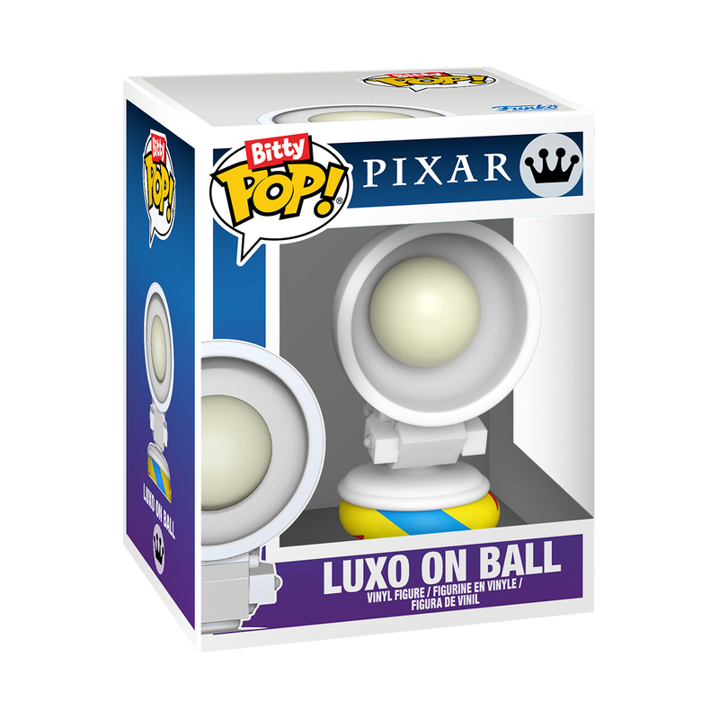 Funko Pixar - Bitty Pop! Display Pixar Ball  - Includes Woody + Luxo