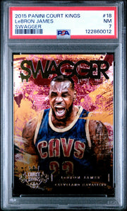 LeBron James PSA 7 Front - Cert #122860012