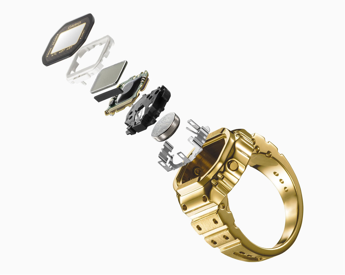 J Balvin x Casio Ring Watch - CRW-001JB-9