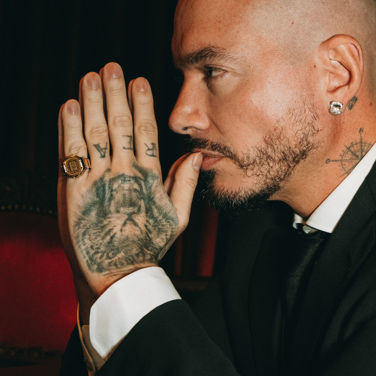 J Balvin x Casio Ring Watch - CRW-001JB-9