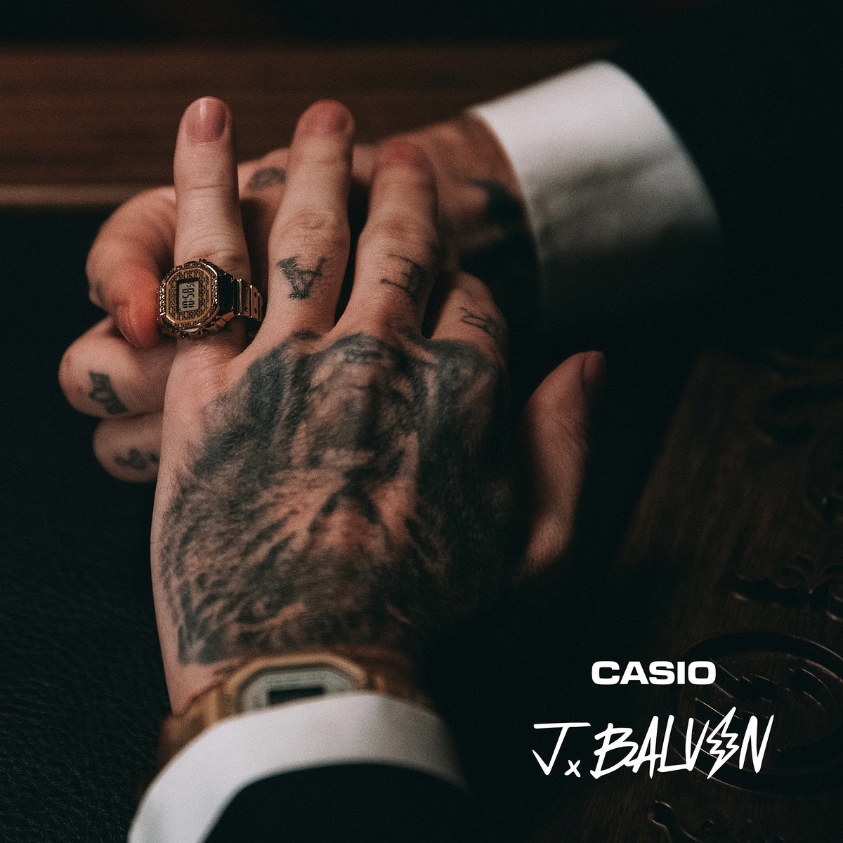 J Balvin x Casio Ring Watch - CRW-001JB-9