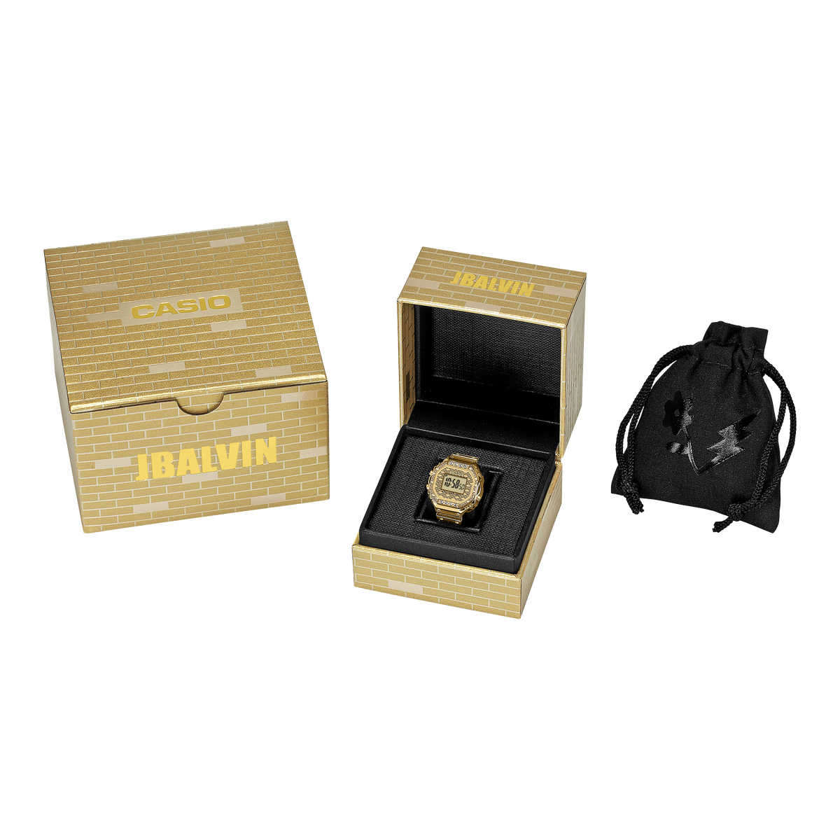 J Balvin x Casio Ring Watch - CRW-001JB-9