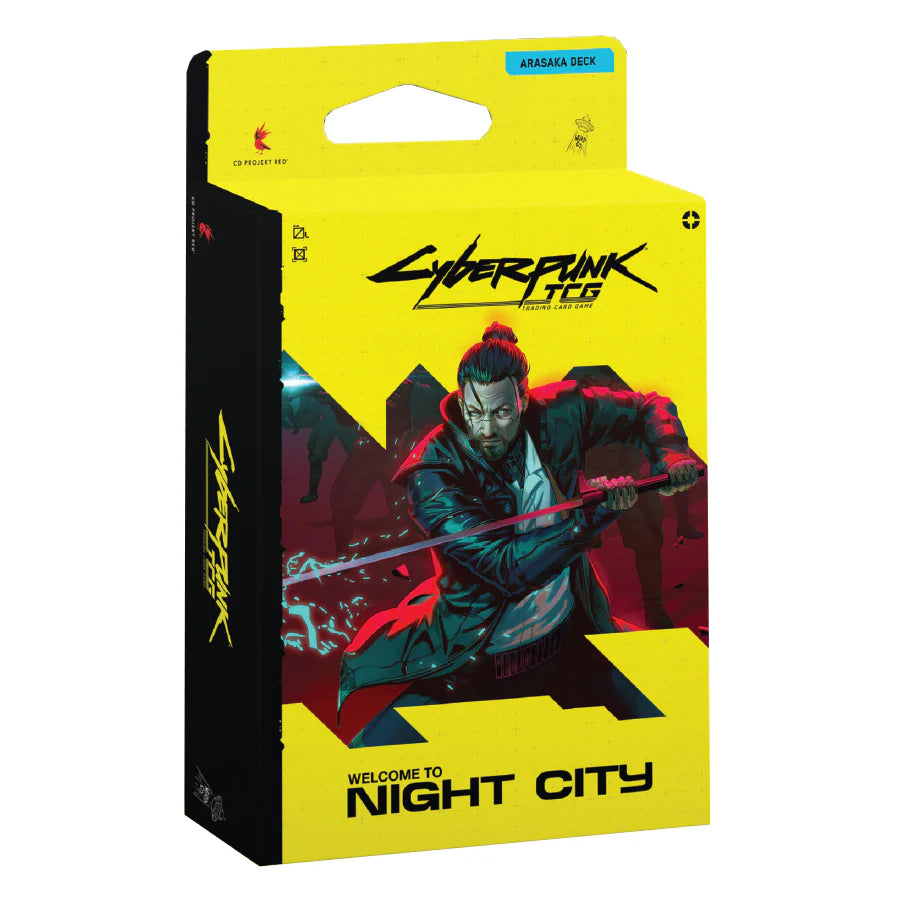 Cyberpunk TCG: Welcome to Night City - Stater Deck Set of 2- The Heist + Embracing Power