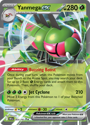 2025 Pokemon DRI-EN - Yanmega ex #3 - Ungraded Raw Card