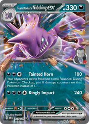2025 Pokemon DRI-EN - Team Rocket's Nidoking ex #119 - Ungraded Raw Card