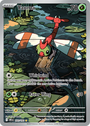2025 Pokemon DRI-EN - Yanma #183 - Illustration Rare - Ungraded Raw Card