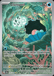 2025 Pokemon DRI-EN - Clamperl #195 - Illustration Rare  - Ungraded Raw Card