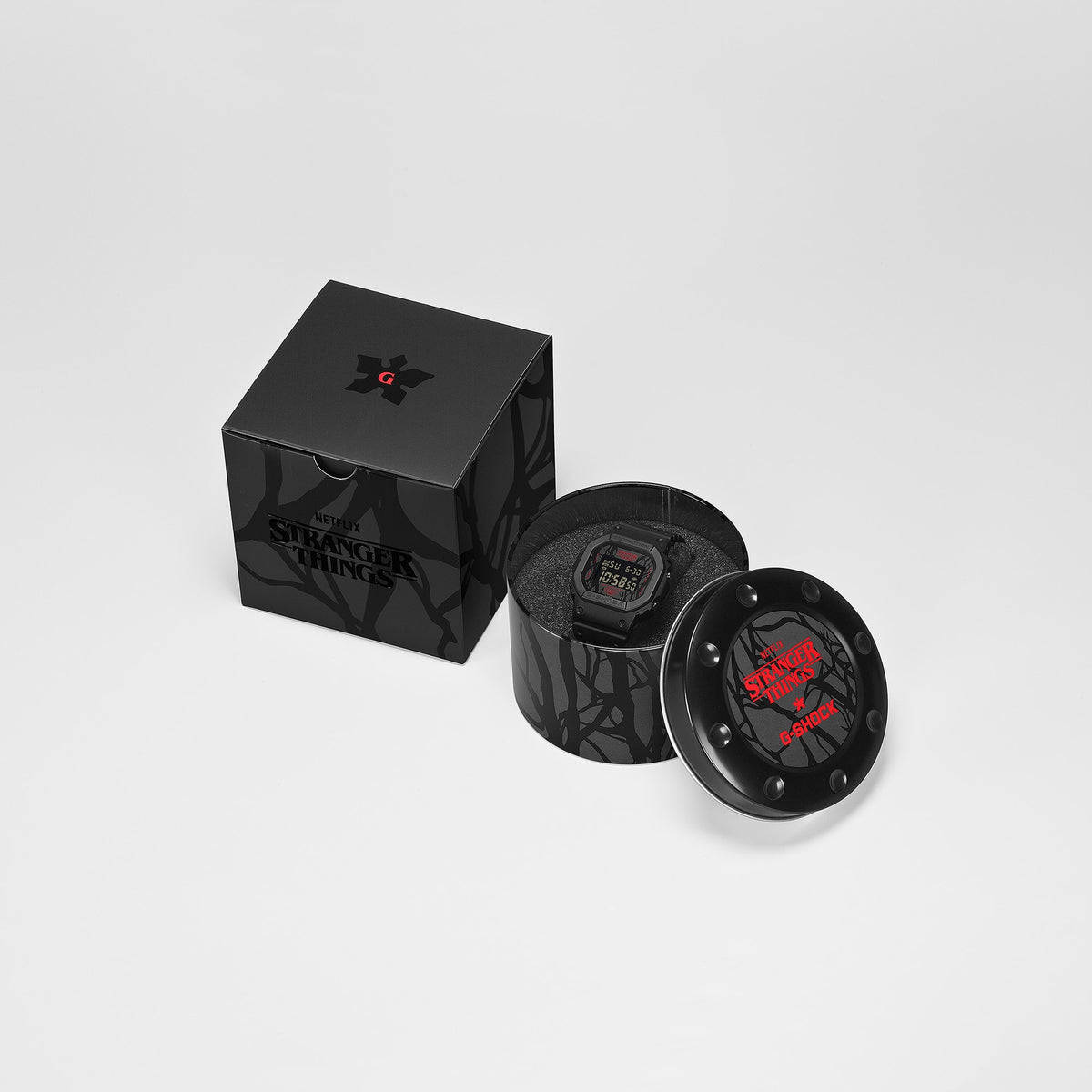 Casio G-Shock Stranger Things Upside Down Watch - DW-5600STT-1