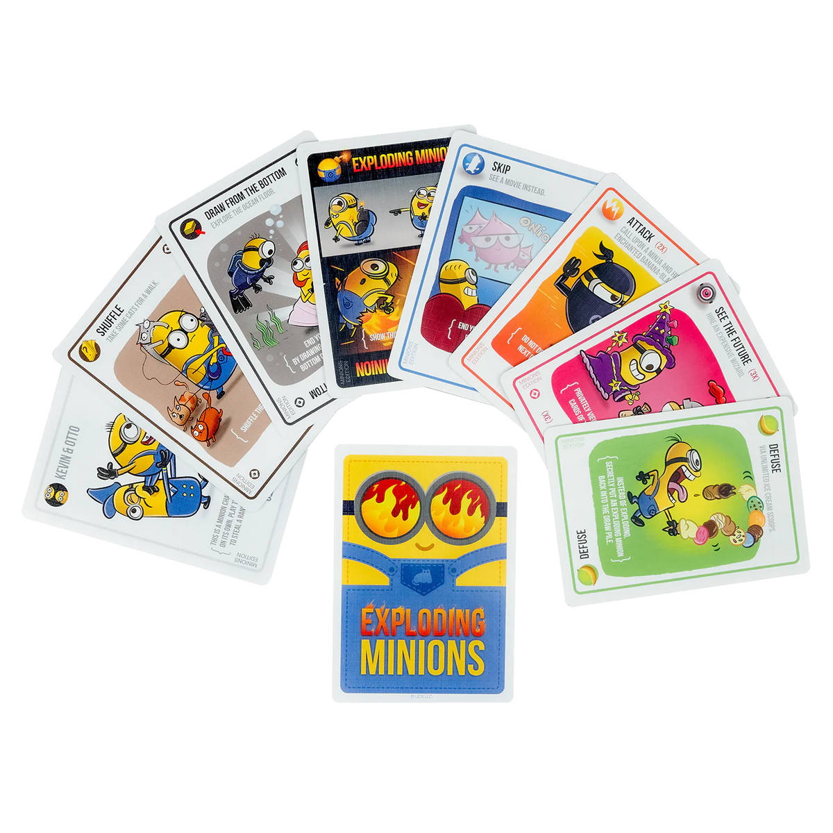Exploding Minions - Card Game by Exploding Kittens - Ages 7+