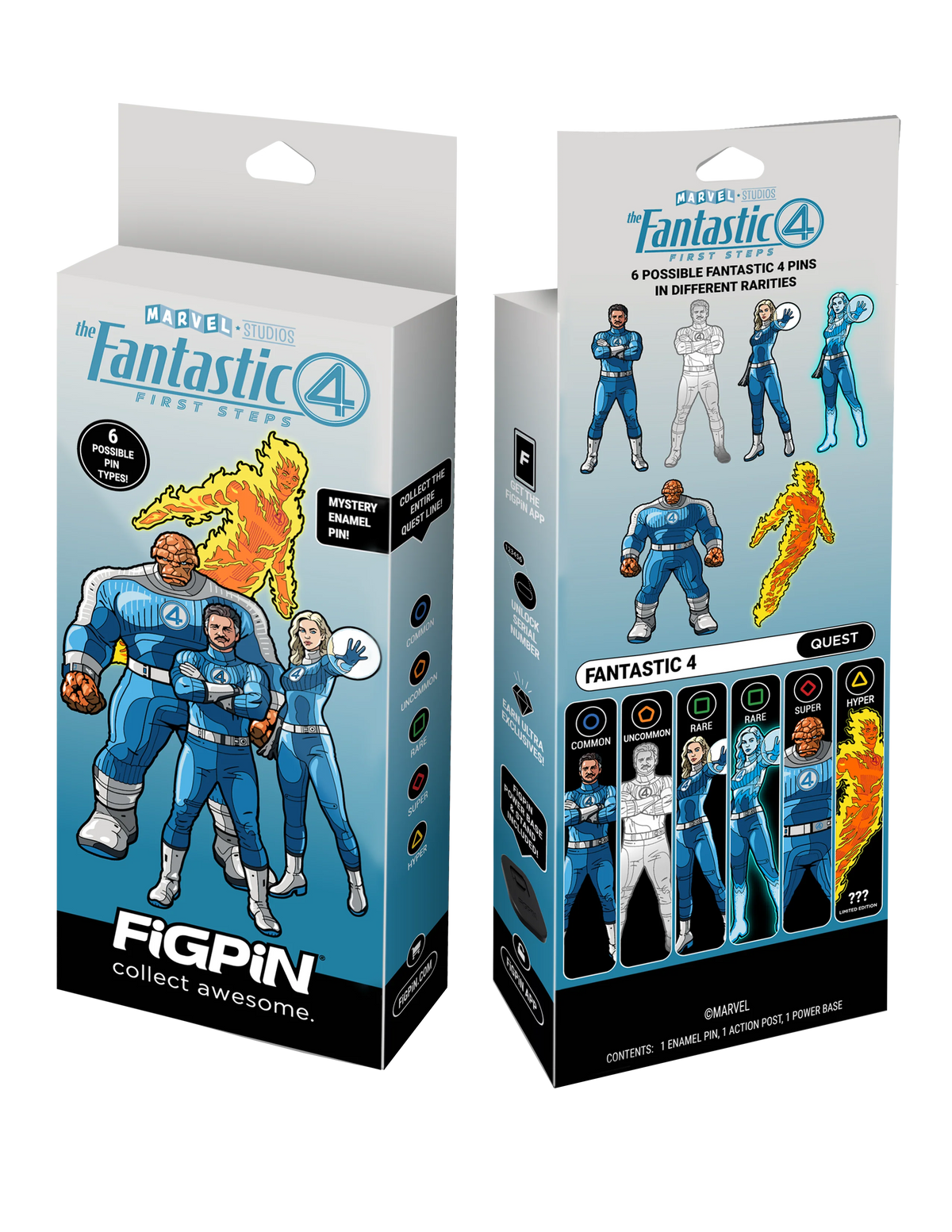 FiGPiN - Fantastic Four Quest - BLIND BOX - Chance of Hyper Rare