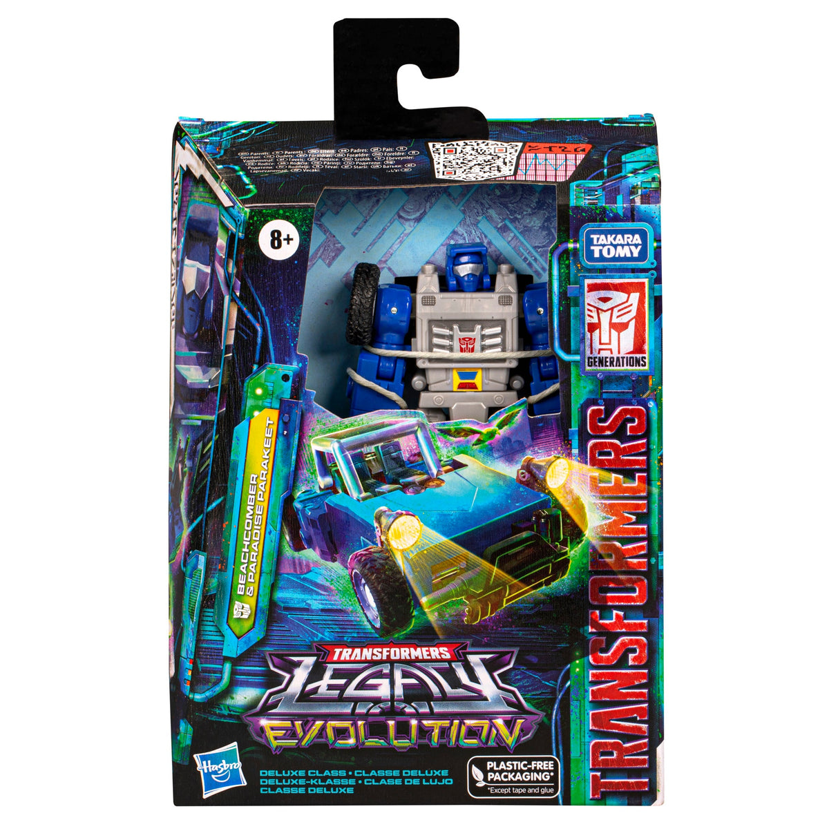 Transformers Legacy Evolution Deluxe Beachcomber & Paradise Parakeet