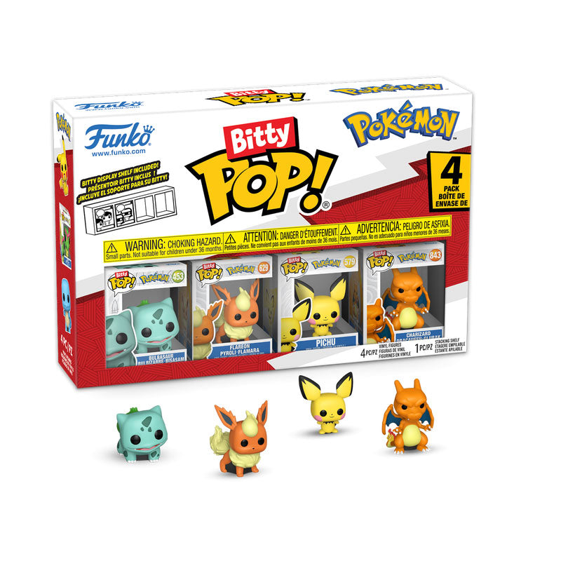 Funko Pokemon - 12 Pack Bitty Pop! Mini-Figures - Includes Charizard and more!