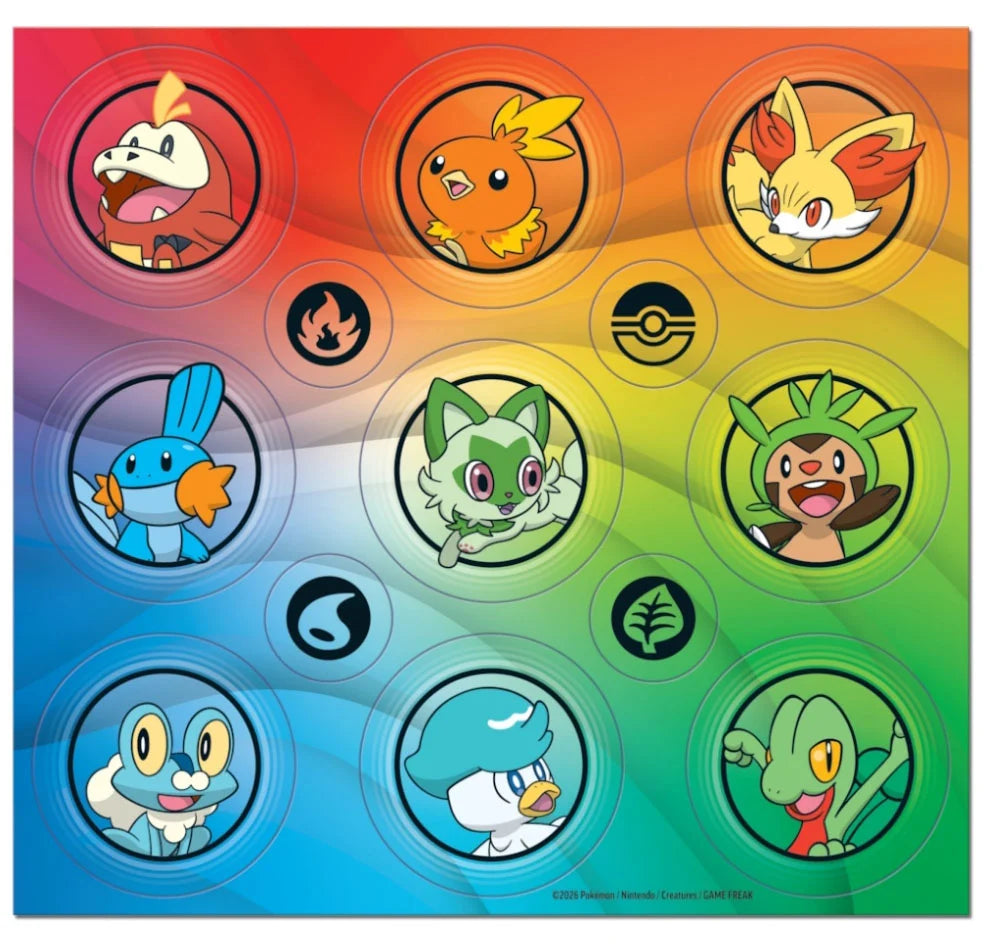2026 Pokemon: First Partner Illustration Collection - Series 3 (MAX 6)