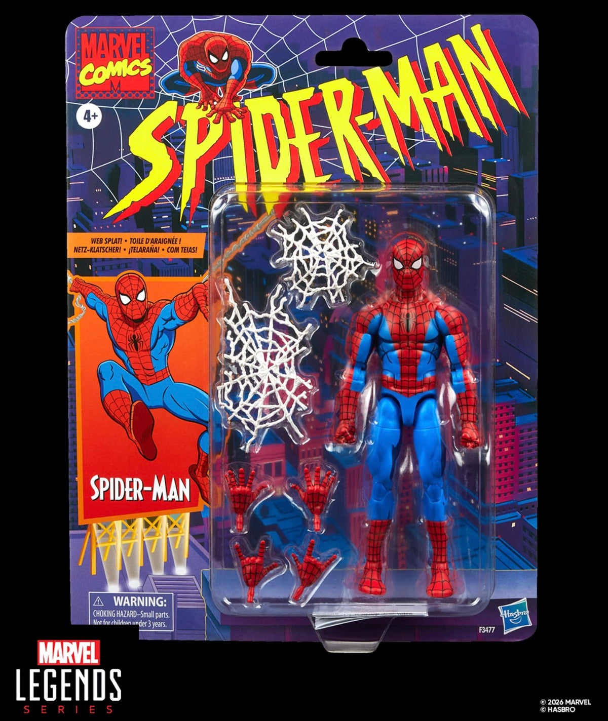 Marvel Legends Series - Cel Shaded Spider-Man -  6-Inch Action Figure (PRE-ORDER JAN 2027)