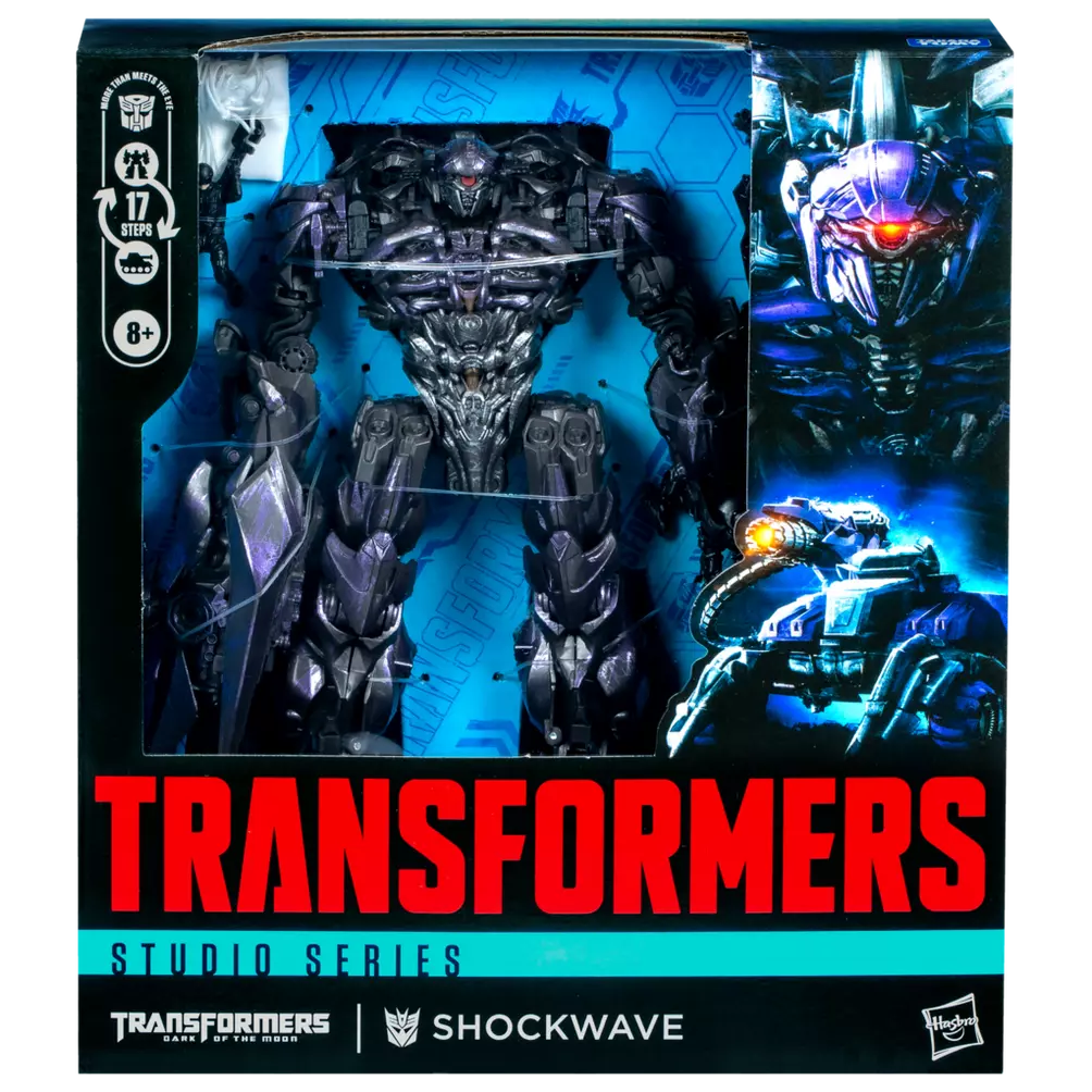Transformers Studio - Dark of the Moon - Leader Shockwave, NEST Paratrooper, Brains & Wheelie