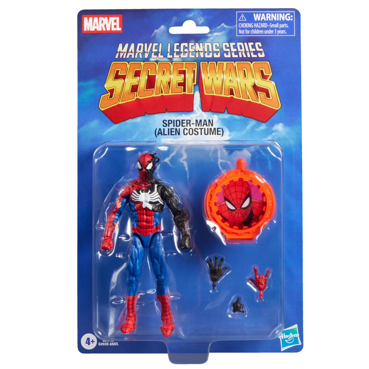 Secret Wars Marvel Legends - Wave 2 - Spider-Man (Red & Blue Alien Costume) - Action Figure